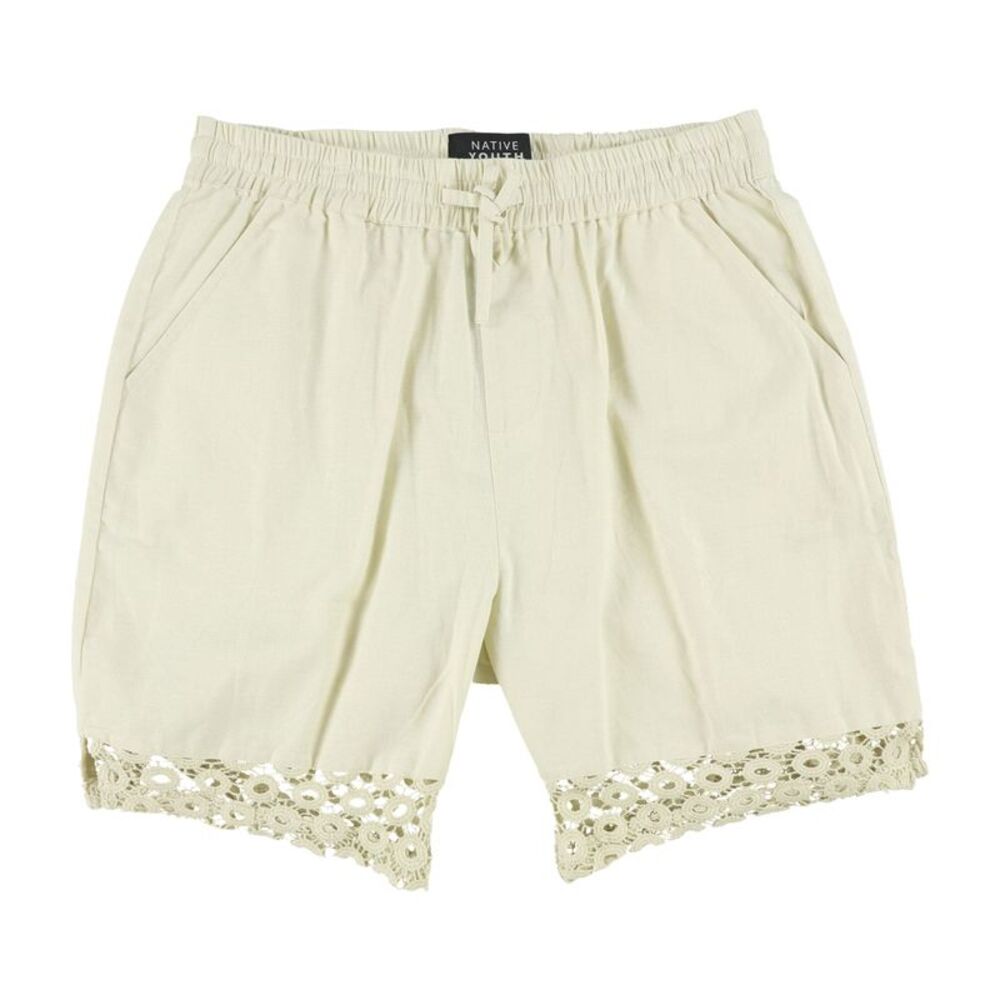 NATIVE YOUTH Mens Crochet Casual Bermuda Shorts, NWT